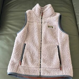 L.L. Bean Women's Off-White Sherpa Vest